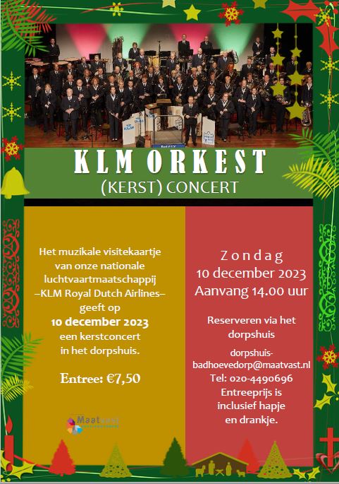 KLM orkest 10 12 23